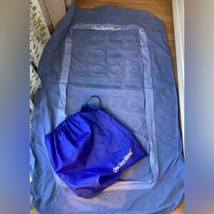 One Step Ahead Blue Inflatable Mattress with Carry Bag